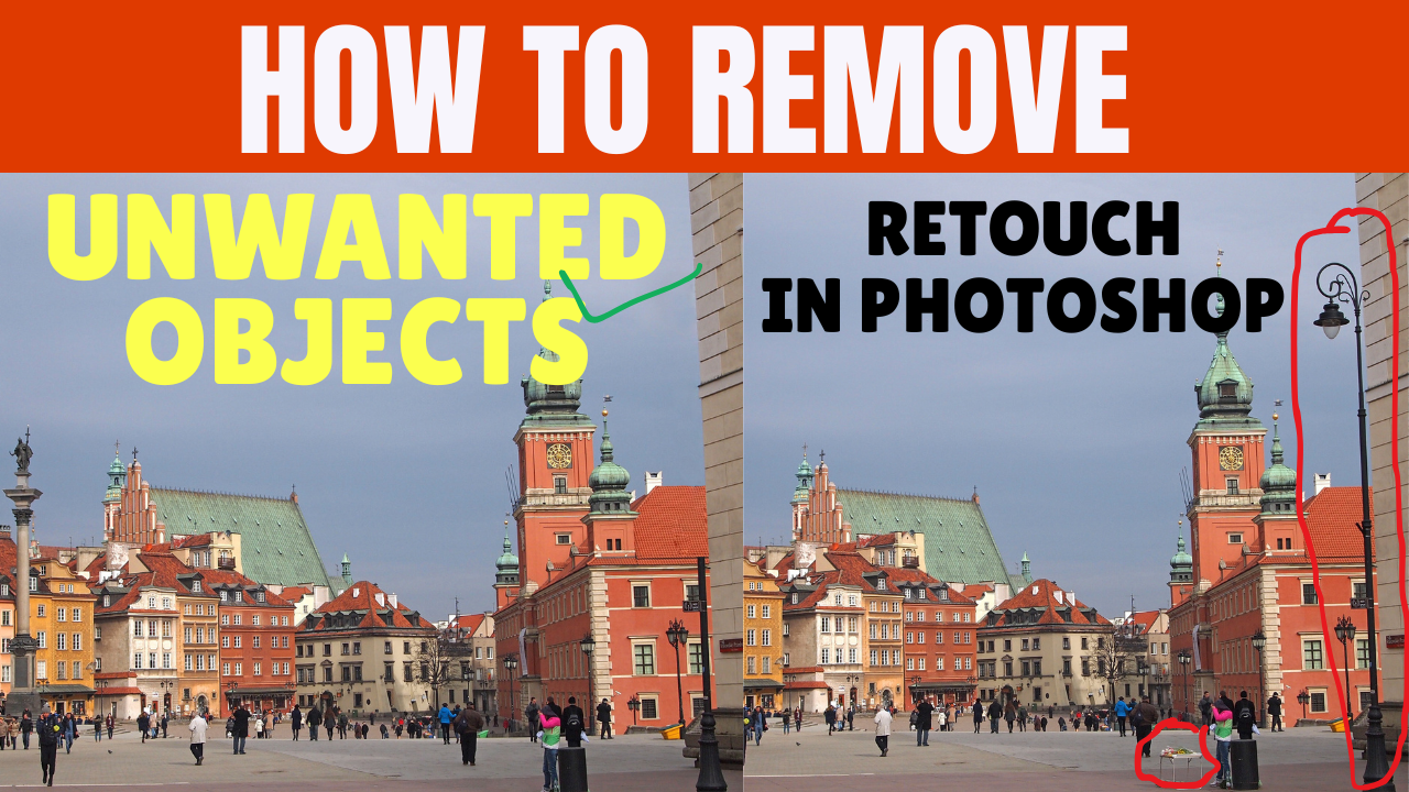 How to Remove Unwanted Objects in Photoshop