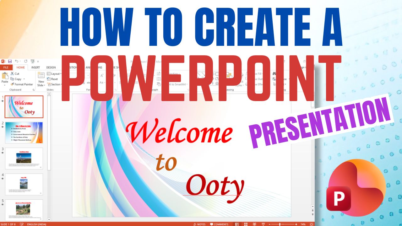 How to make a PowerPoint Presentation step by step